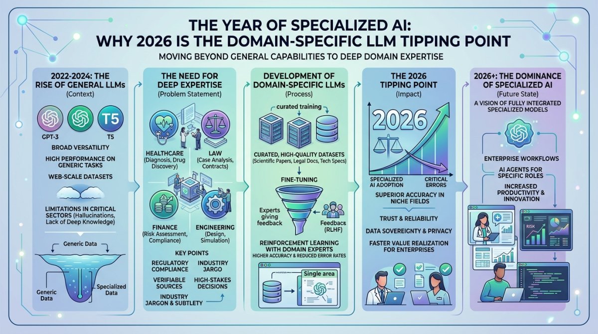 Domain-Specific LLMs: Why 2026 is the Year of Specialized AI