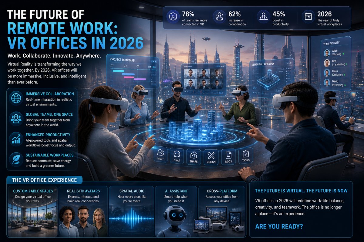 The Future of Remote Work: VR Offices in 2026