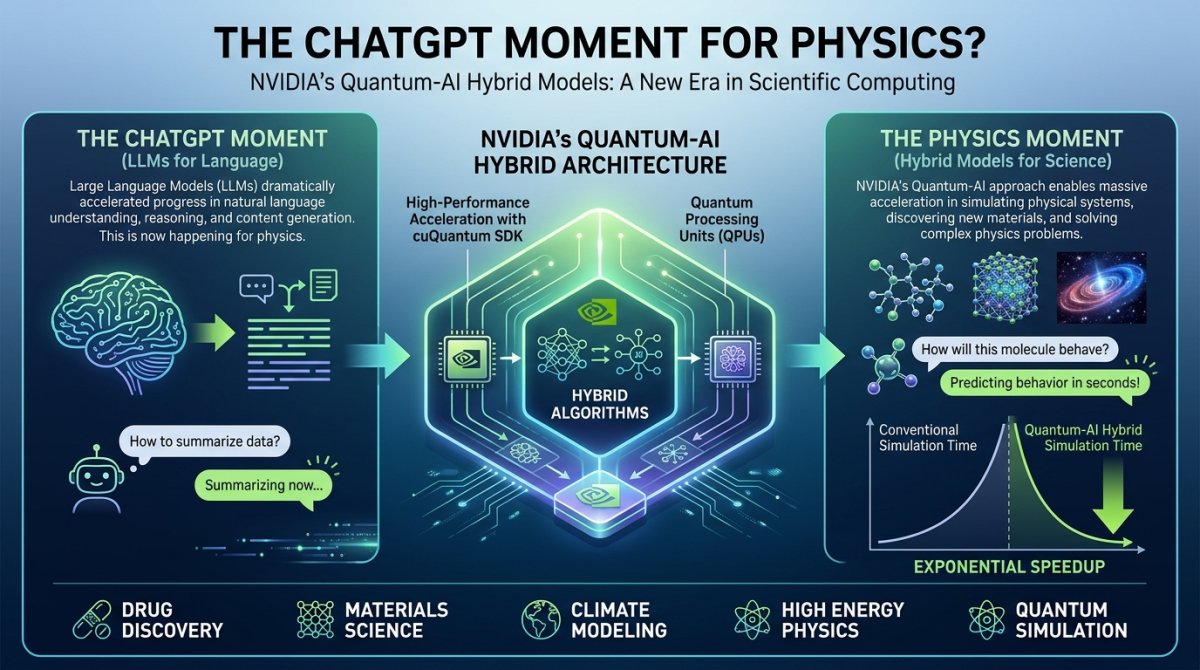 NVIDIA’s Quantum-AI Hybrid Models: The ChatGPT Moment for Physics?