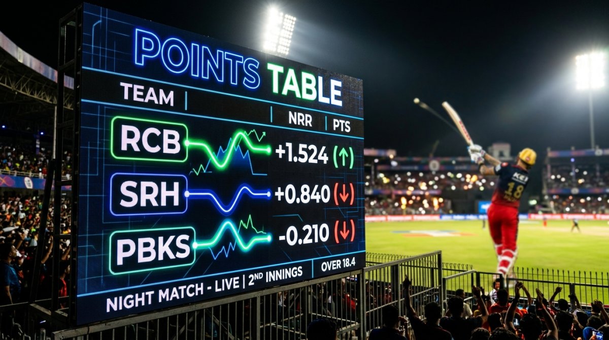 The Net Run Rate War: Why Tactical "Accelerated Finishes" are Defining IPL 2026