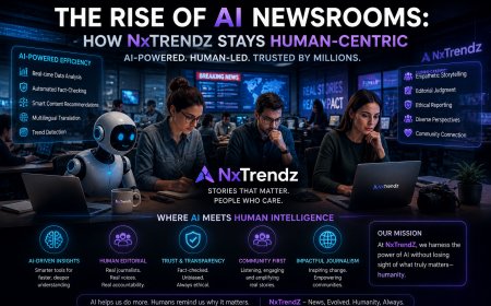 The Rise of AI Newsrooms: How NxTrendZ Stays Human-Centric