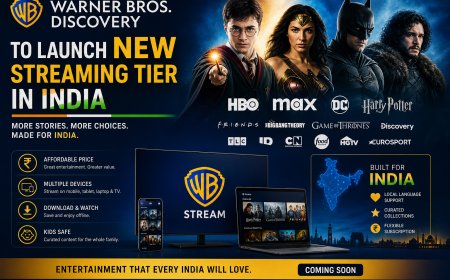 Warner Bros Discovery to Launch New Streaming Tier in India