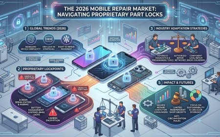 The 2026 Mobile Repair Market: Navigating Proprietary Part Locks