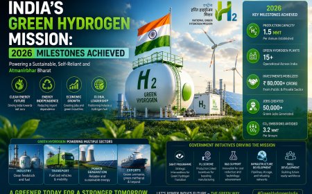 India's Green Hydrogen Mission: 2026 Milestones Achieved