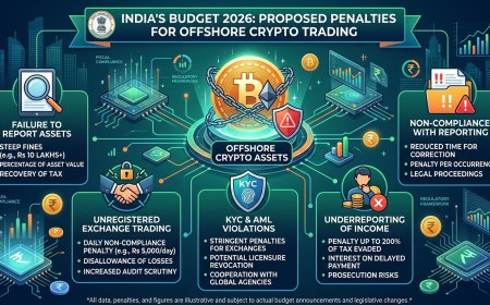 India’s Budget 2026: New Penalties for Offshore Crypto Trading